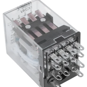 GENERAL PURPOSE RELAY SOCKET MOUNTED,10 A CURRENT RATING 24V  DC,14 PINS/TERMINAL,DPDT